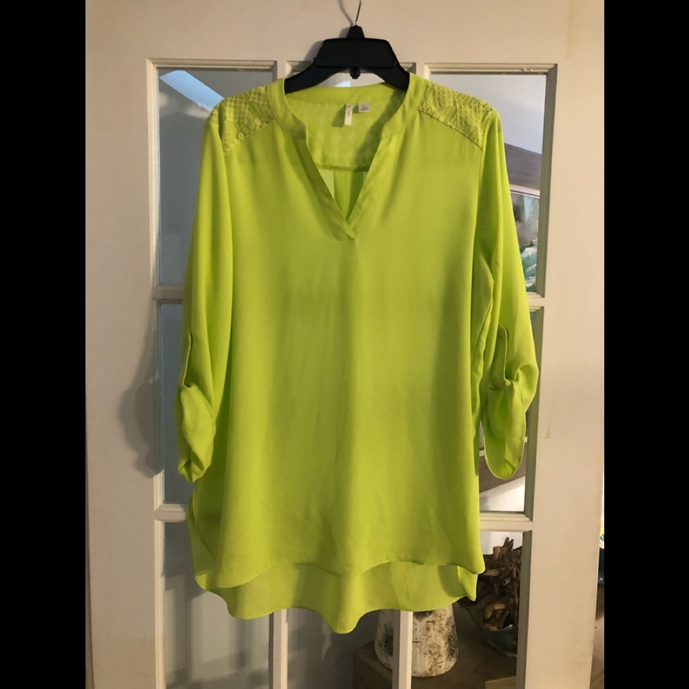 Pastel green shirt